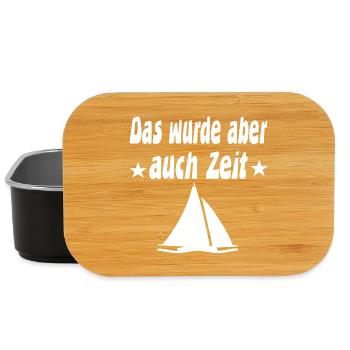 Segeln - Lunch Box - Schwarz - Vorne