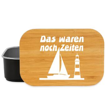 Segeln - Lunch Box - Schwarz - Vorne