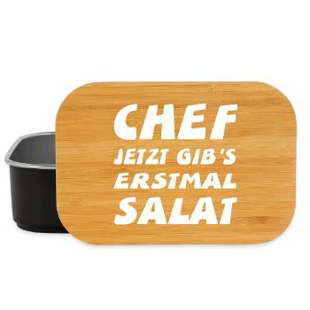 Chef - Lunch Box - Schwarz - Vorne