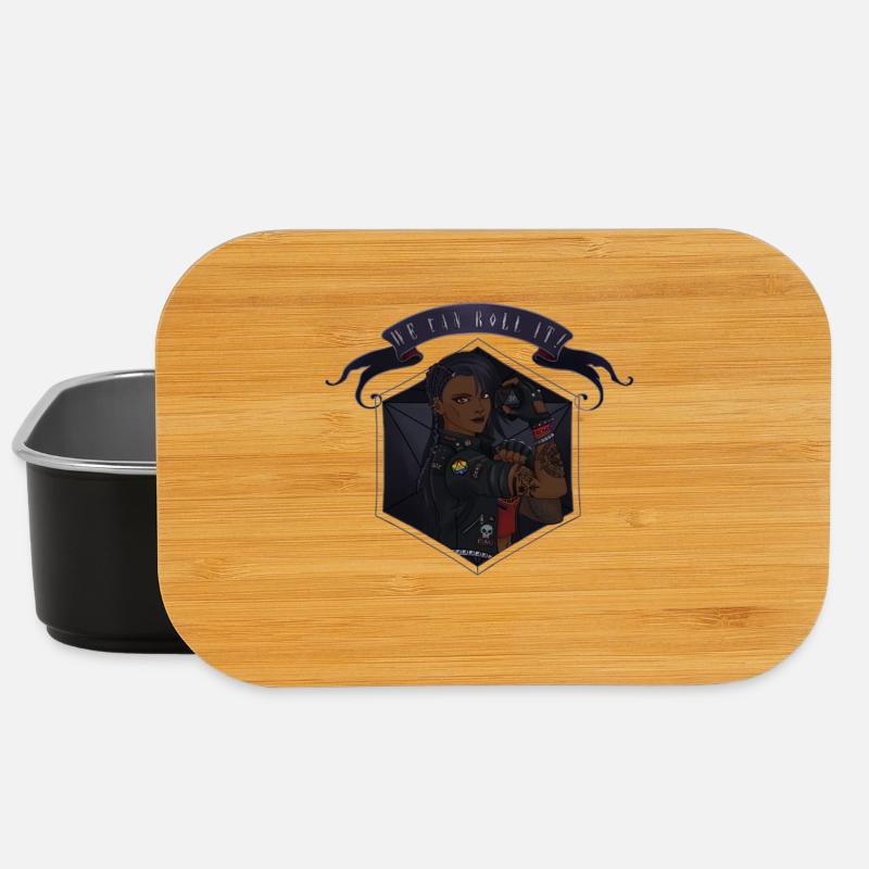 We can roll it! Black - Lunch Box - black