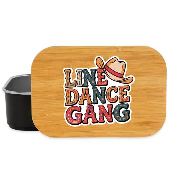 Line Dance Gang - Lunch Box - black - Front