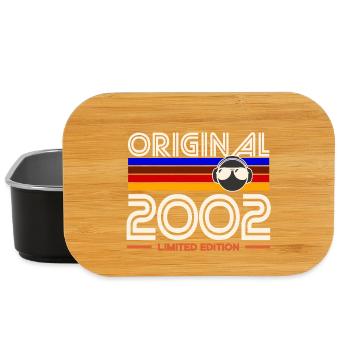Original 2002 Limited Edition Retro - Lunch Box - black - Front
