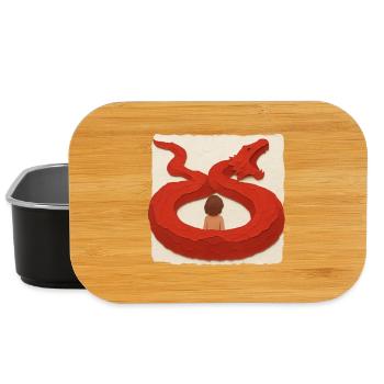 Étreinte du Dragon - Boîte à goûter - noir - Devant