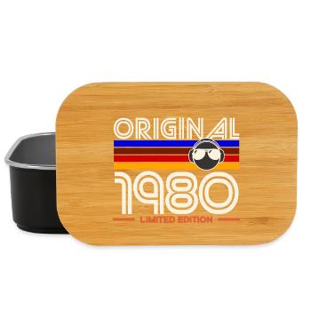 Original 1980 Limited Edition - Lunch Box - black - Front