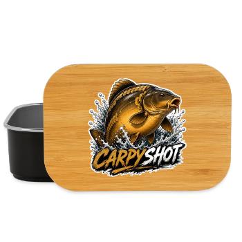 Conception de la pêche à la carpe miroir de la carpyshot - Boîte à goûter - noir - Devant