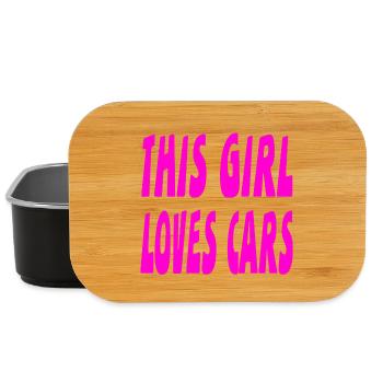 Car - Lunch Box - black - Front