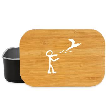 Fliegen lassen - Lunch Box - Schwarz - Vorne