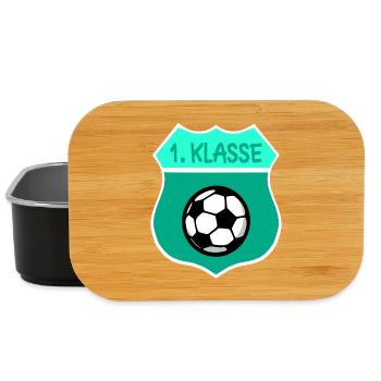 Schulanfang Fußball - 1. Klasse - Lunch Box - Schwarz - Vorne