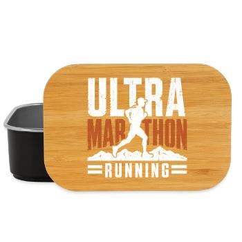 Ultra-Marathon-Lauf mit Stress - Lunch Box - Schwarz - Vorne