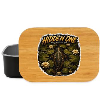 The Hidden One Carp Fishing Design - Lunch Box - black - Front