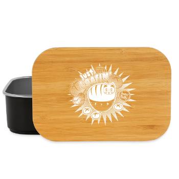 Funny Cat Loaf - Just Loafin' - Lunch Box - black - Front