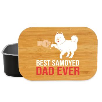 Samoyed - Lunch Box - black - Front