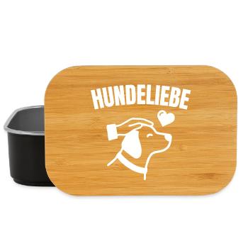 Hundeliebe – Herzensmoment für Hundefreunde - Lunch Box - Schwarz - Vorne