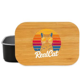 Lunettes de soleil Cat Crépuscule Realcat - Boîte à goûter - noir - Devant
