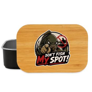 Carp Fishing My Spot T-Shirt - Lunch Box - black - Front