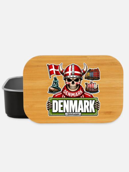 SkullCostume World Edition: Denmark - Lunch Box - black