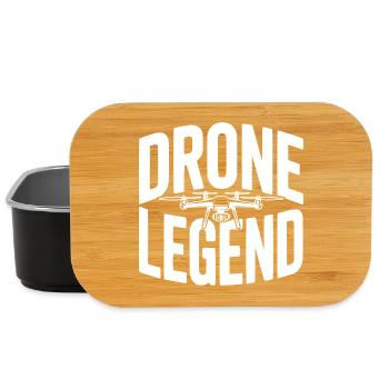Drohnenlegende - Lunch Box - Schwarz - Vorne