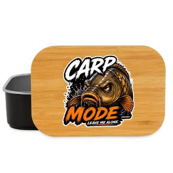 Pêche à la carpe Mode carpe - Boîte à goûter - noir - Devant