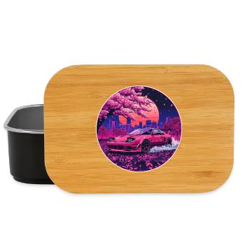 Blossom Fury — Rotary Soul unter Sakura Sky - Lunch Box - Schwarz - Vorne