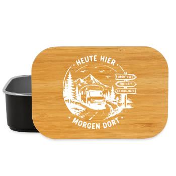 Heute Hier Morgen Dort Vanlife - Lunch Box - Schwarz - Vorne