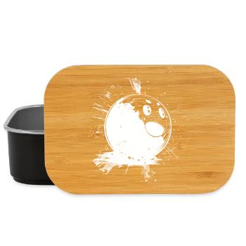 Bowlingkugel Cartoon - Lunch Box - Schwarz - Vorne