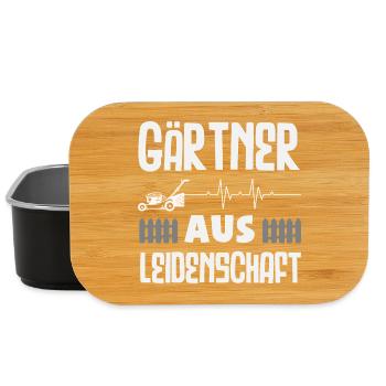 Gärtner Aus Leidenschaft - Lunch Box - Schwarz - Vorne