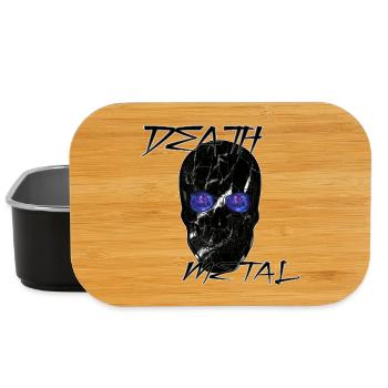 Galaxie Death Metal Totenkopf  - Lunch Box - Schwarz - Vorne