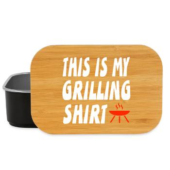 Grillen - Lunch Box - Schwarz - Vorne
