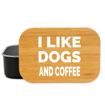 canine - Lunch Box - black - Front