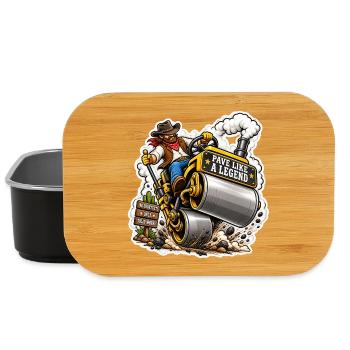 Pope Like a Legend - Lunch Box - black - Front