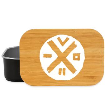 Japan Samurai Logo / Tatoo - Lunch Box - black - Front