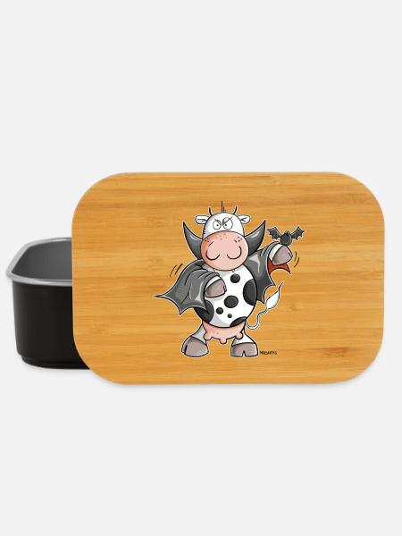 Dracula Cow I Vampire Fun - Lunch Box - black