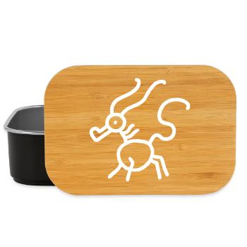 Dragon Minimal - Lunch Box - black - Front