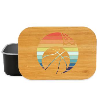 Basket-ball - Boîte à goûter - noir - Devant