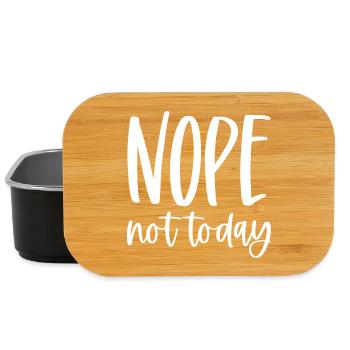 Funny sayings - Lunch Box - black - Front