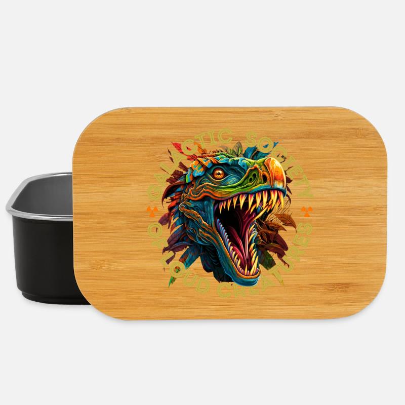 Galactic Society of Loud Creatures - Lunch Box - black