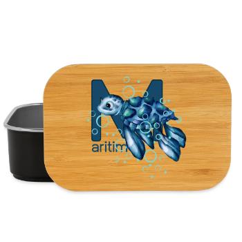Maritime Turtle - Lunch Box - black - Front