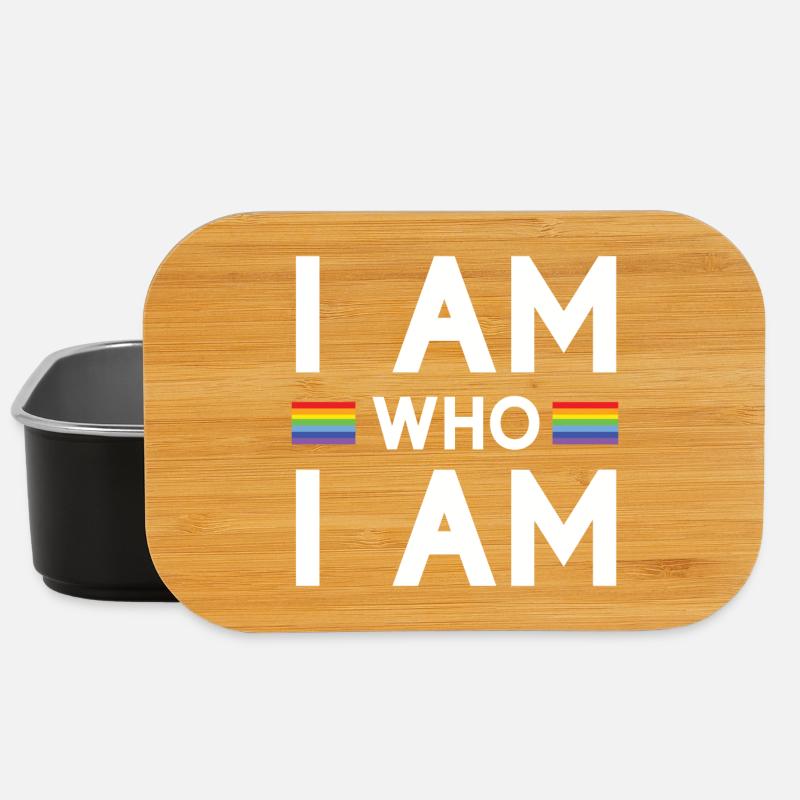 Pride Month - Ich bin, wer ich bin - LGBTQ+ - Lunch Box - Schwarz