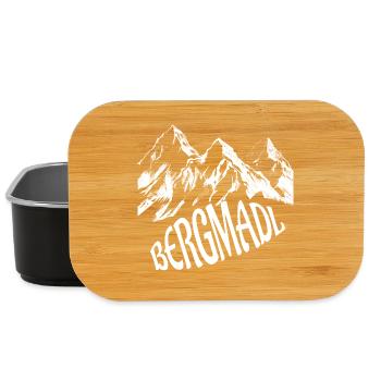 Bergmadl - Lunch Box - Schwarz - Vorne