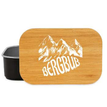 Bergbub - Lunch Box - Schwarz - Vorne