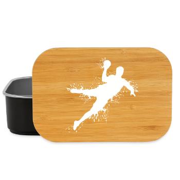 Handball Explosion Lancer Saut Lanceur Handball Joueur - Boîte à goûter - noir - Devant