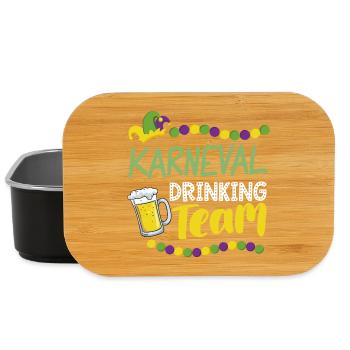 Karneval Trinking Team Kölsch Alaaf - Lunch Box - Schwarz - Vorne
