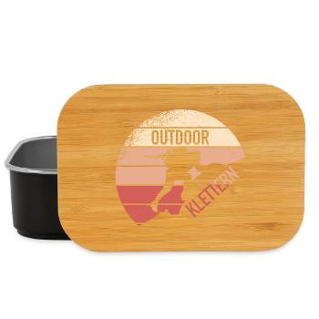 Outdoor Klettern - Lunch Box - Schwarz - Vorne
