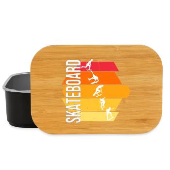 Skateboard - Lunch Box - Schwarz - Vorne