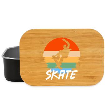 Skateboard - Lunch Box - Schwarz - Vorne