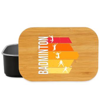 Badminton - Lunch Box - Schwarz - Vorne