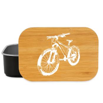 Art de la ligne de vélo de montagne - Boîte à goûter - noir - Devant