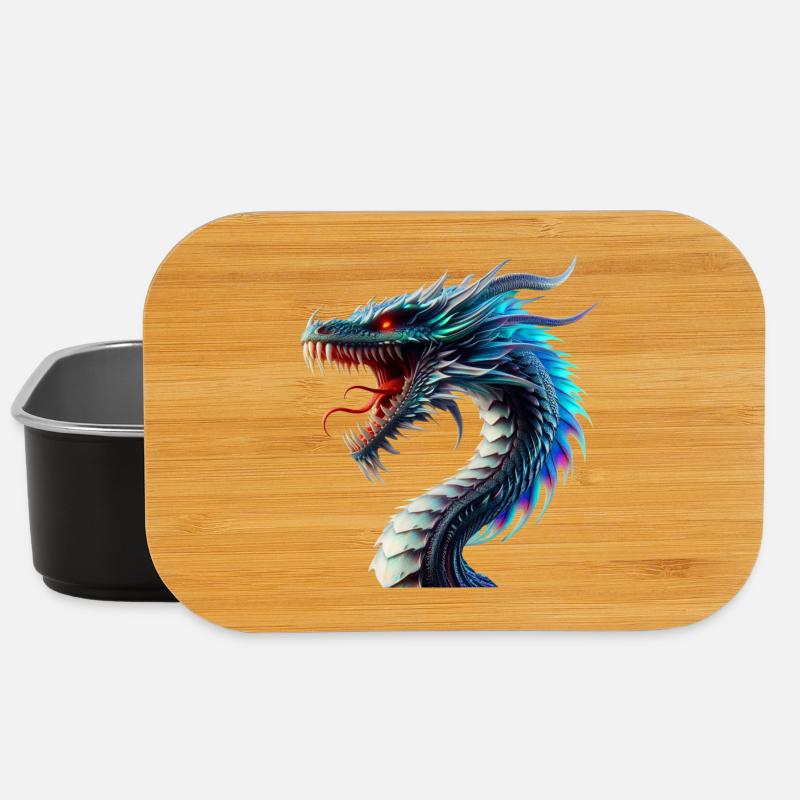 Dragon (02) - Lunch Box - black
