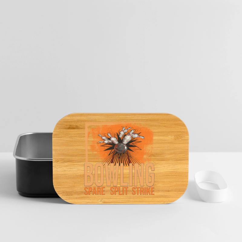 Bowling - Spare - Split - Strike Lunch Box