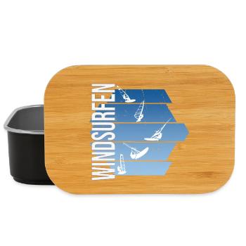 Windsurfen - Surfen - Lunch Box - Schwarz - Vorne